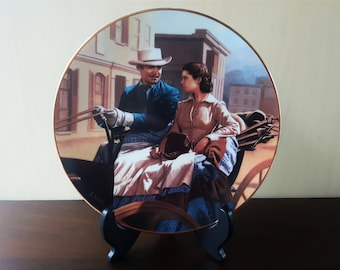 Critics Choice: Gone With the Wind Series Collectible Plate The Buggy Ride by Paul Jennis 1992 Limited Edition