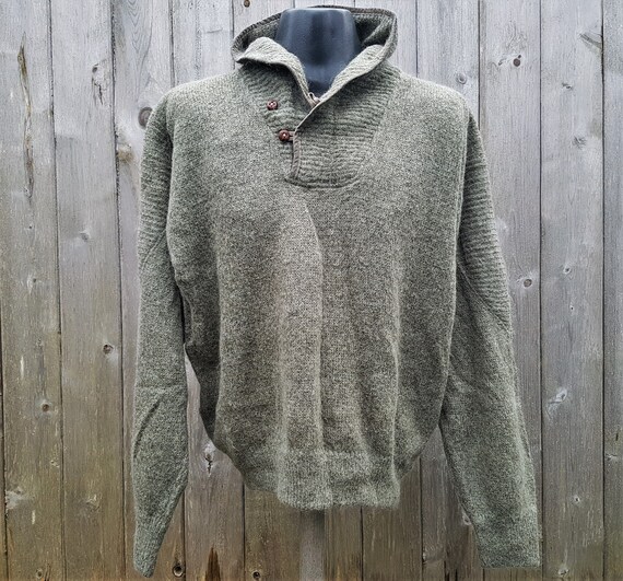 Vintage 80s MOHAIR Wool Sweater Italy Designer I Pull Di 