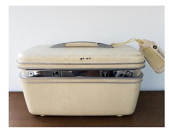 USA Vintage SEARS 60’s Travel Carry Bag SEARS VINTAGE RETRO 1960'S BLUE VINYL CARRY ON TRAVEL BAG | eBay