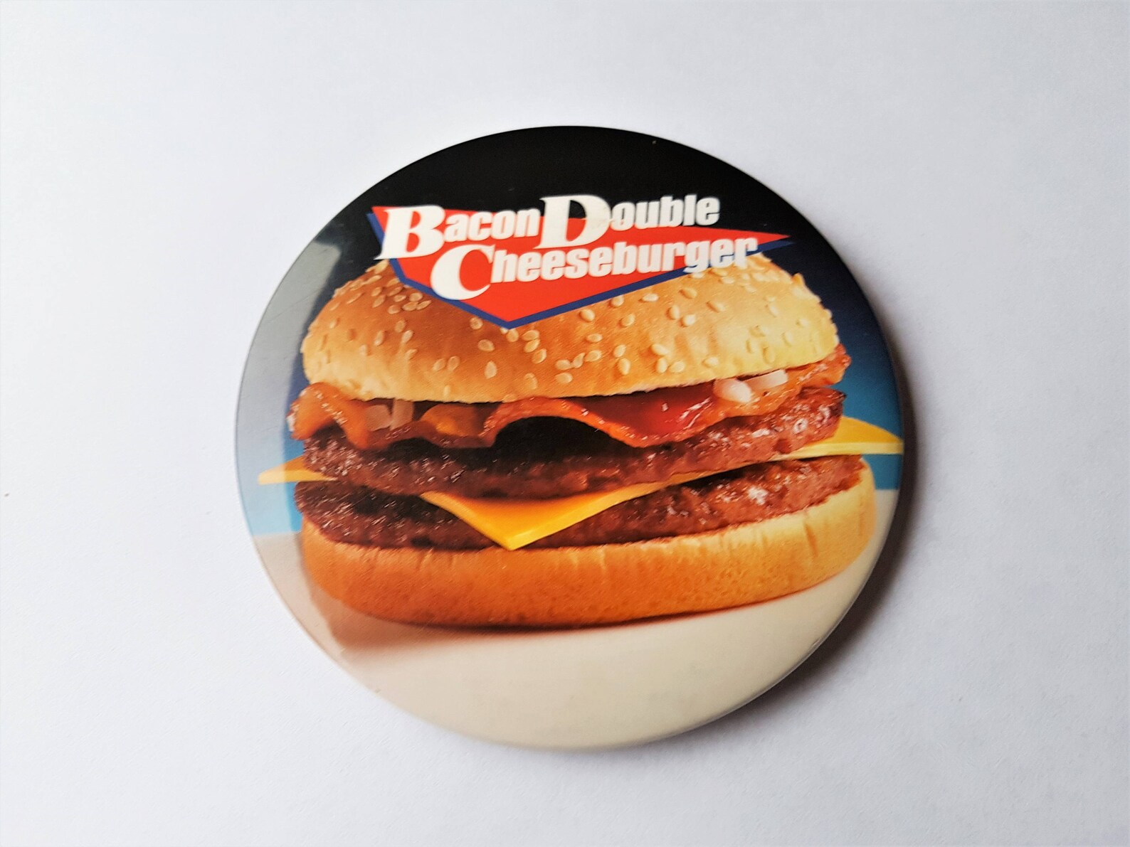 Mcdonald's BACON DOUBLE CHEESEBURGER Vintage Promotional Etsy