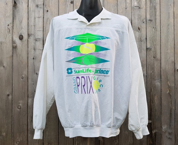 Vintage 90s Sunlife PRINCE Tennis Grand 