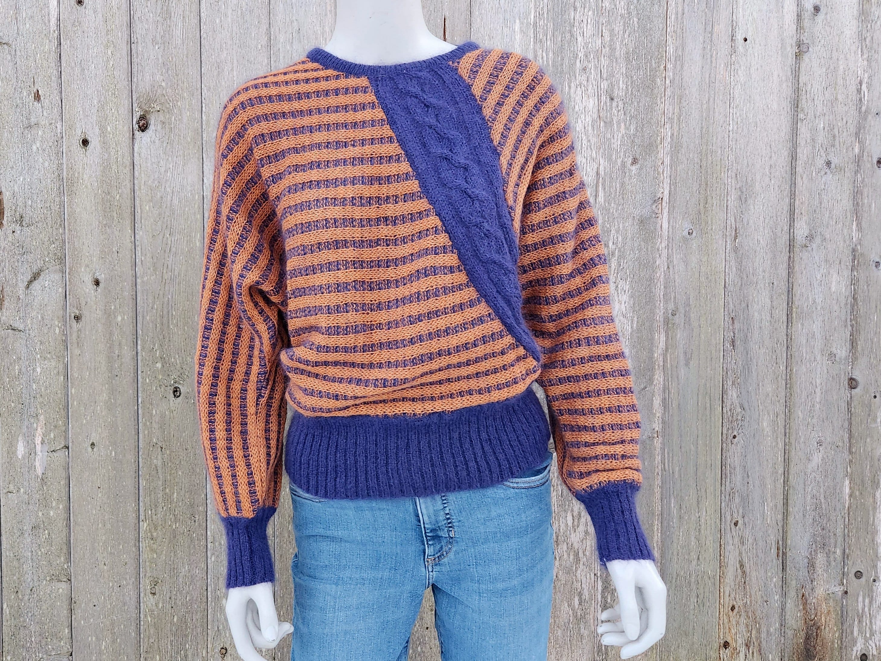 70s　mohair knit 70s Mohair Blend Cardigan – The Neighbourhood Vintage Store