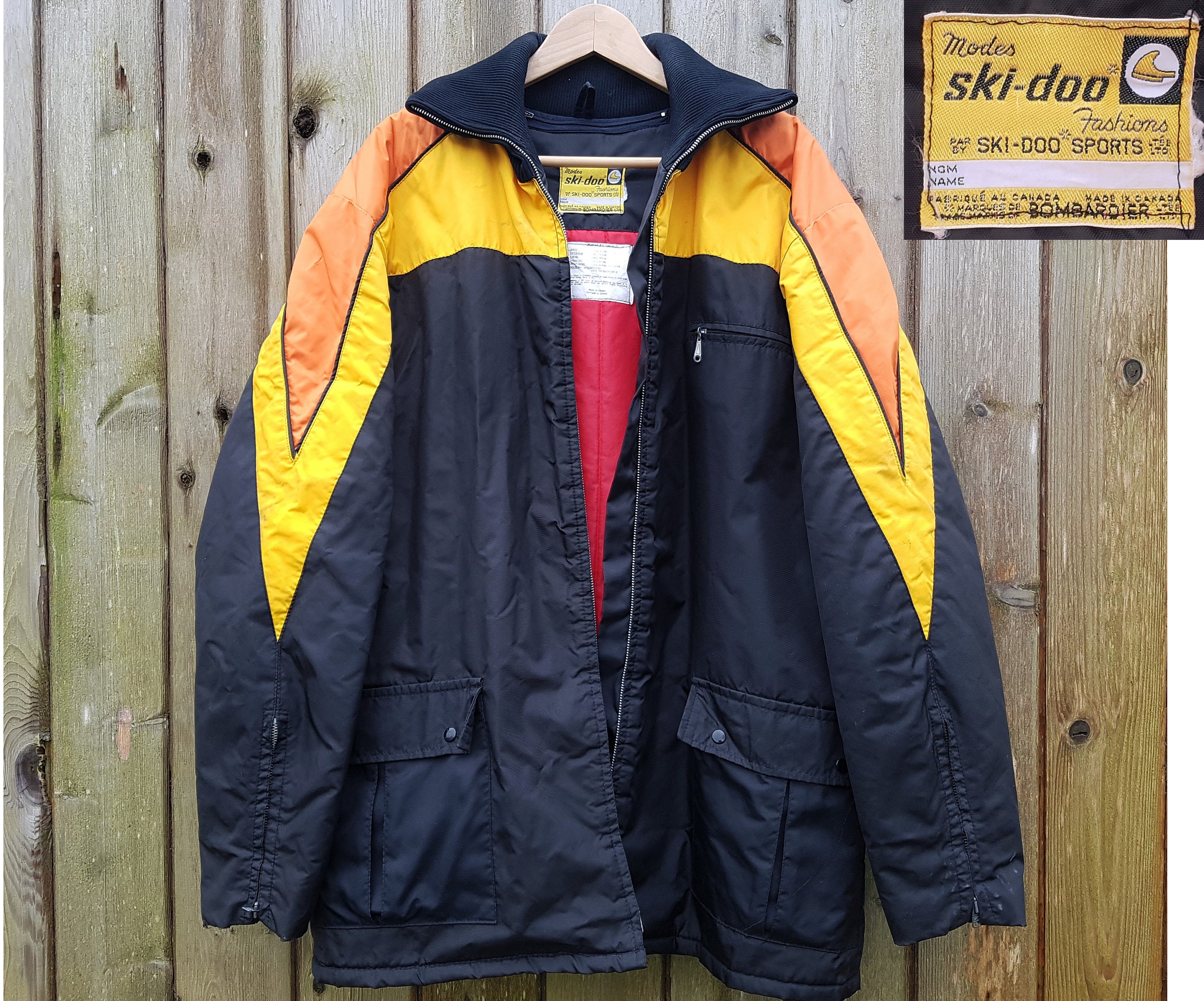 Vintage ski doo jacket clearance