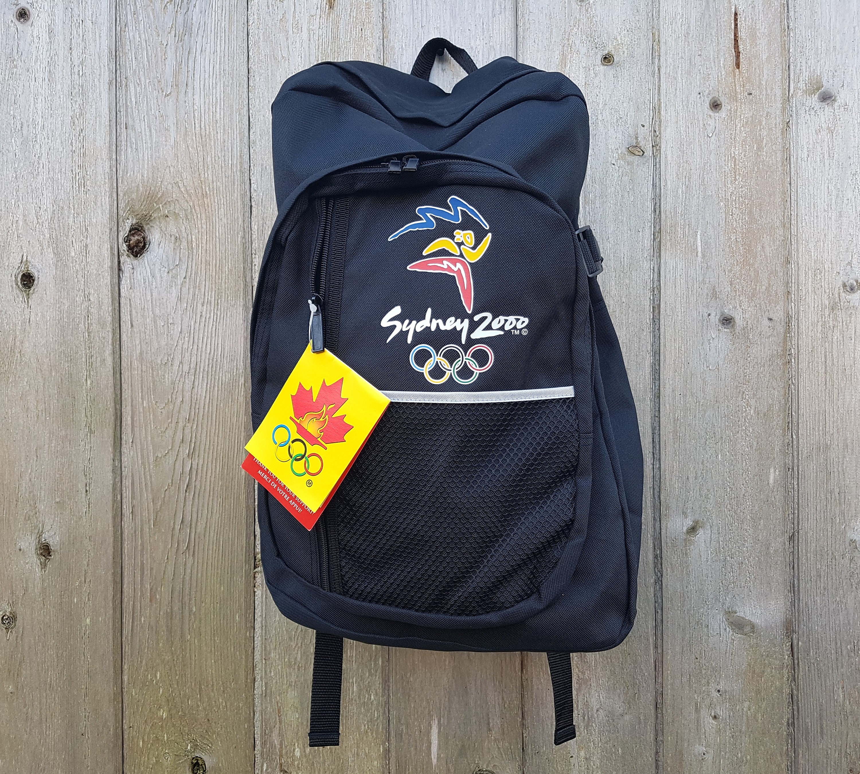 Vintage SYDNEY 2000 Summer Olympics Backpack Sponsored by