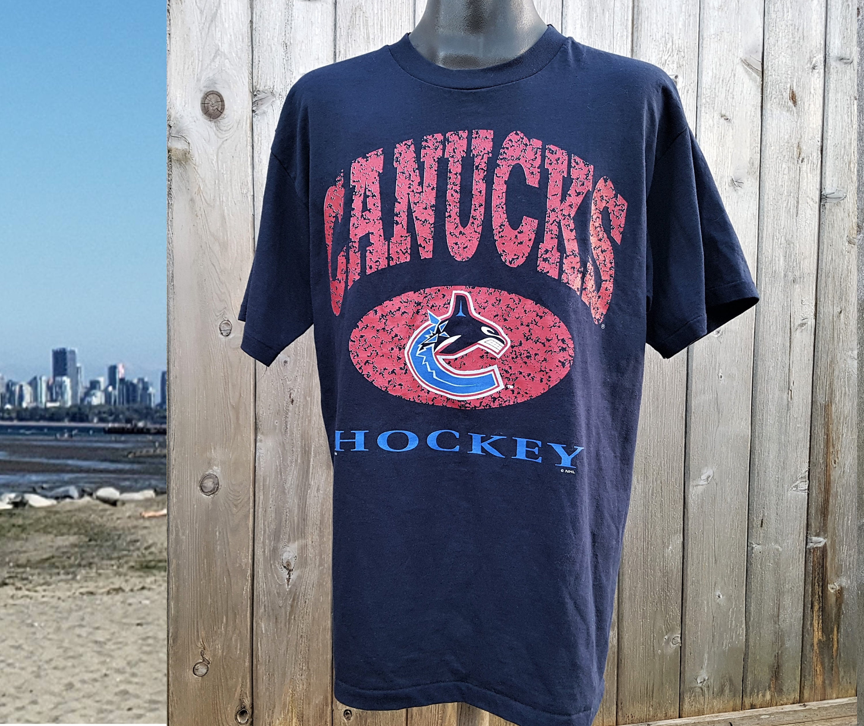 90s Vancouver Canucks NHL Hockey Shirt Vintage Woody Sports Canucks Sk -  StanyStore