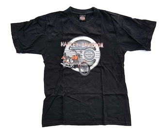 VINTAGE HARLEY DAVIDSON ビンテージ　ハーレー　Tシャツ ヴィンテージ80年代ハーレーダビッドソンTシャツ：ニューヨーク