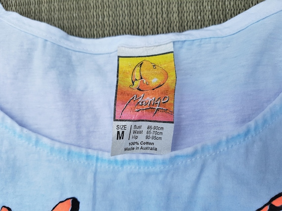 Vintage 80s MANGO MADNESS Australia Retro Surfer Tank Top Vintage 80s MANGO MADNESS Australia Retro Surfer Tank Top