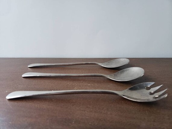 Rairsky Set Of 2 Stainless Steel Serving Spoons With Long