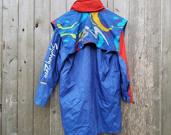 Veste Imperméable Bonds Bénévole Jeux Olympiques Sydney 2000 - Taille S - Bleu - Neuf Originale