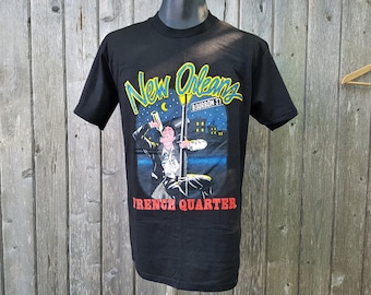 Vintage 1992 NEW ORLEANS Jazz & Heritage Festival T-shirt - Made