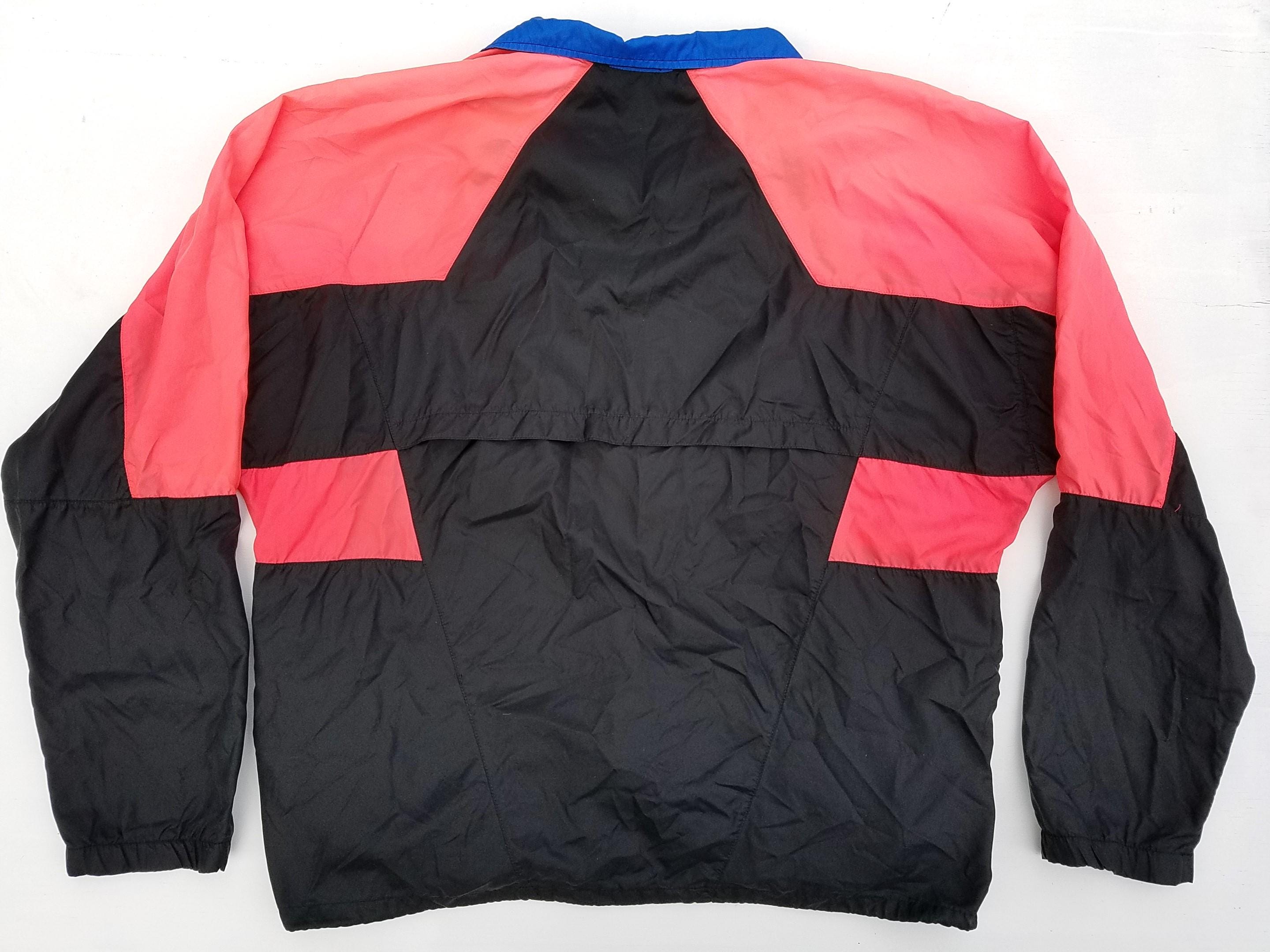 Vintage NIKE Windbreaker Nylon Pullover Jacket / 1980s 1990s Retro 