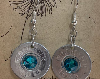 Shotgun Shell dangle earrings