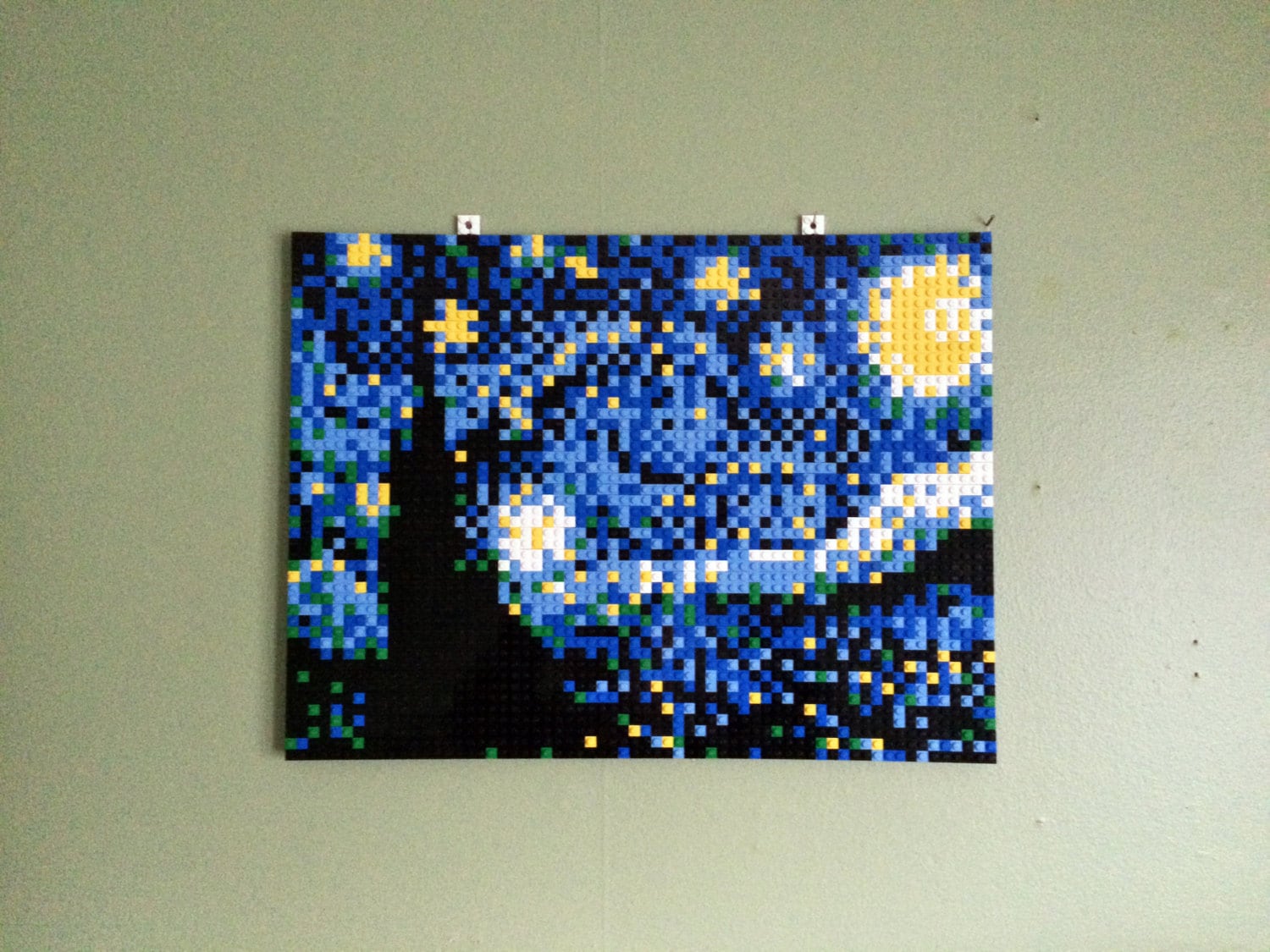 LEGO Van Gogh, Weekend before last, I got to spend a couple…