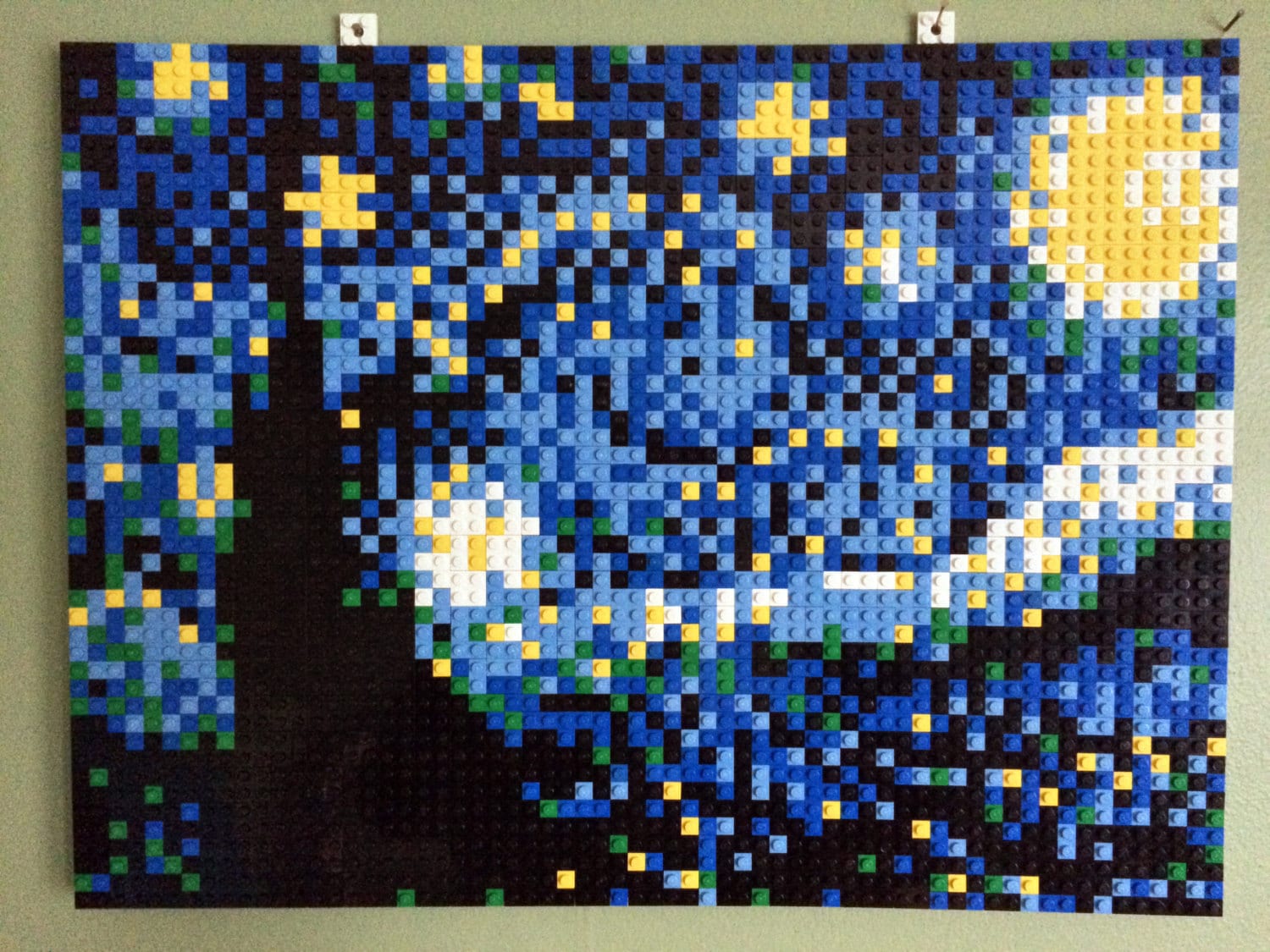 Van gogh online lego portrait