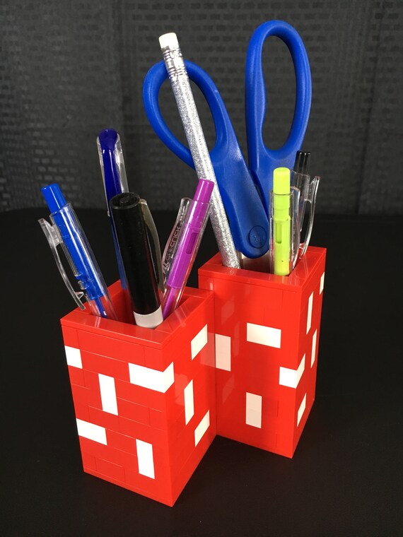 LEGO Pen Holder / Desk Organizer Etsy