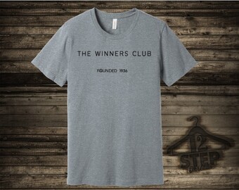 Camiseta The Winners Club Gran regalo para alguien en recuperación y celebrando su sobriedad en AA NA o cualquier programa de 12 pasos