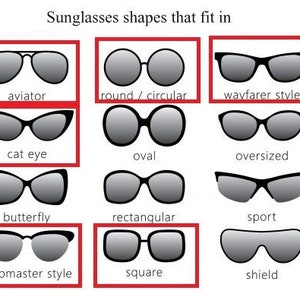 Étui à lunettes en cuir noir avec support AirTag, étui à lunettes personnalisé, étui à lunettes de lecture, étui à lunettes de soleil en cuir végétal image 10