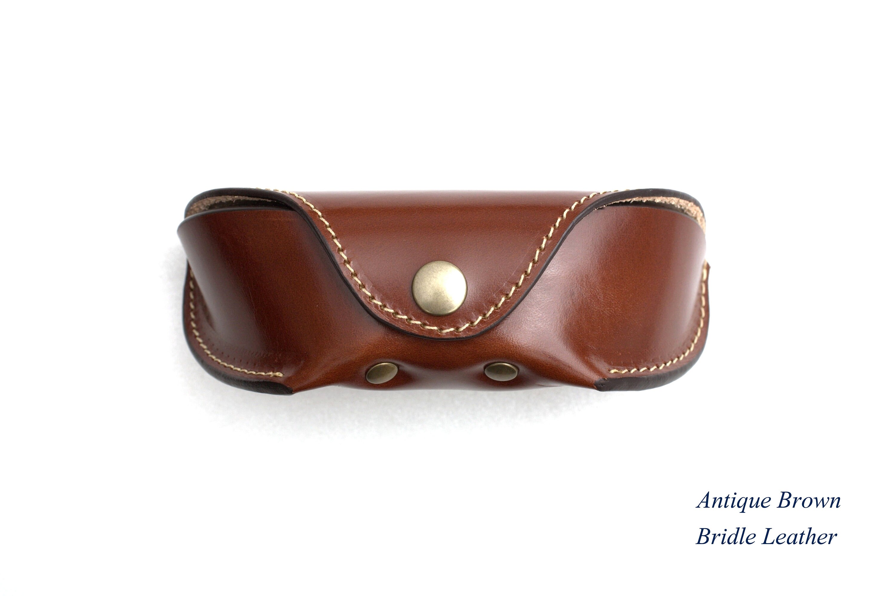 Glasses case for Oakley sunglasses case Veg tan Leather Handcrafted