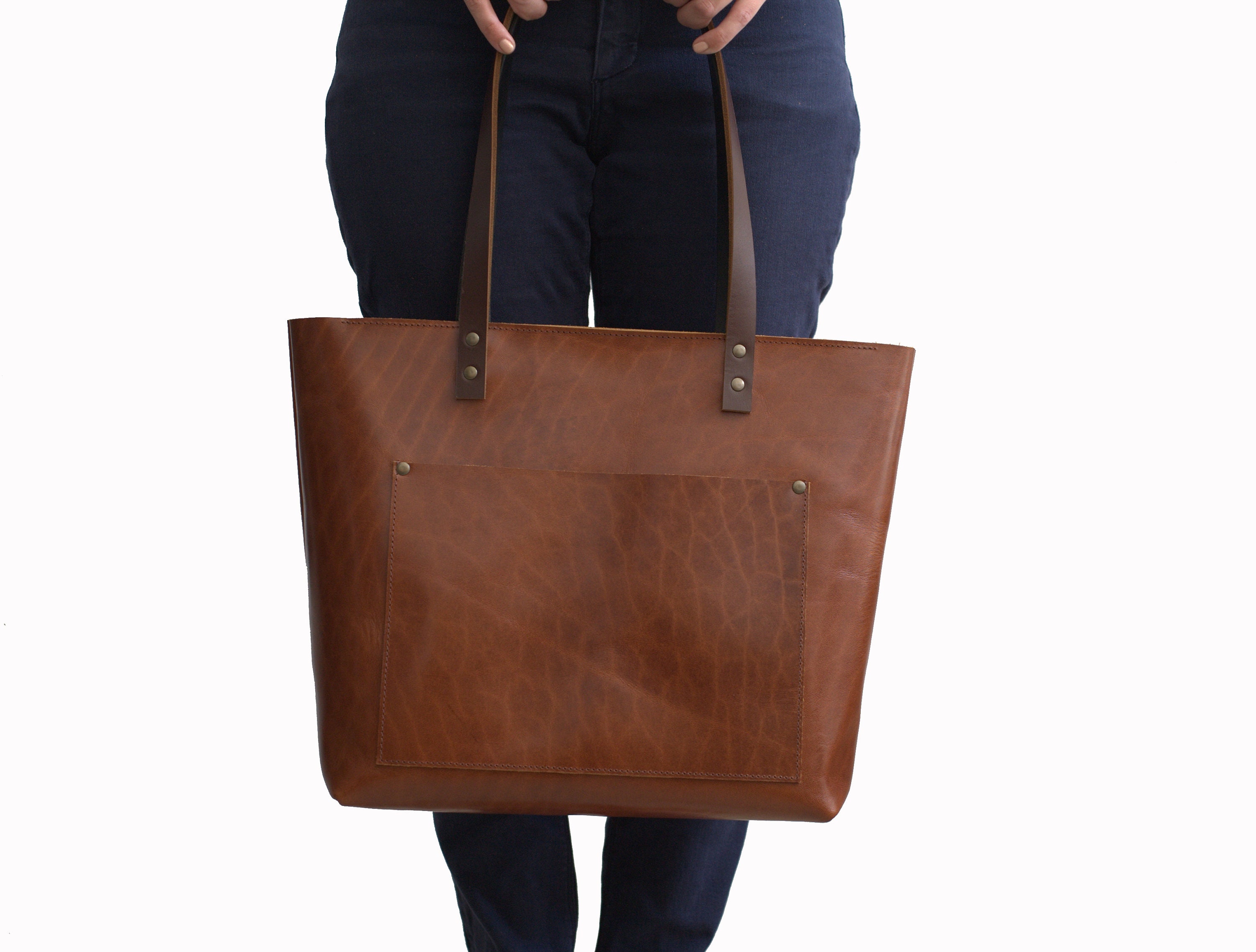 Sac fourre-tout en cuir pour femme sac fourre-tout avec | Etsy