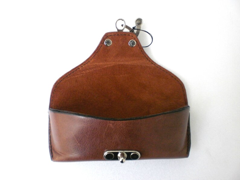 Leather Sunglasses case handcrafted image 5