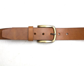 Leather Belt ,veg Tan Leather 1,5