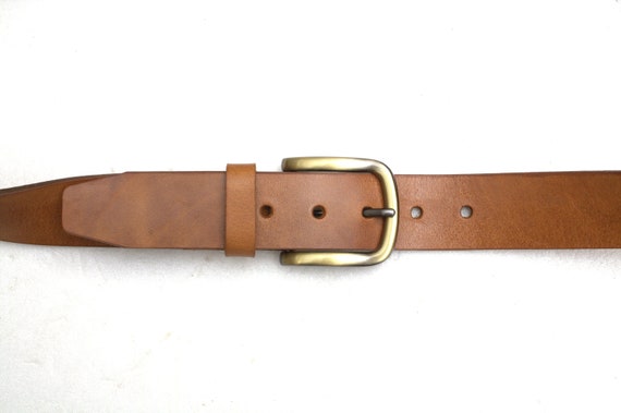 Leather Belt ,veg tan leather 1,5" wide 38mm personalized