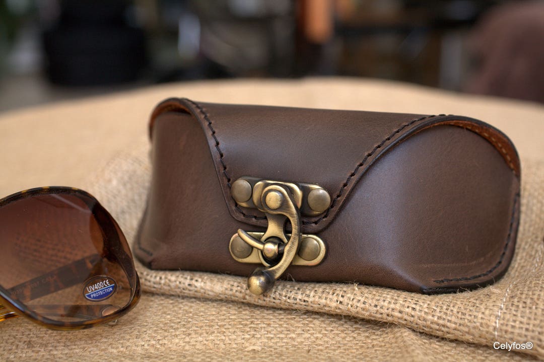 Extra Large Lens Case Extra Large Leather Glasses Case for Big Frame Glasses, Handcrafted - Etsy