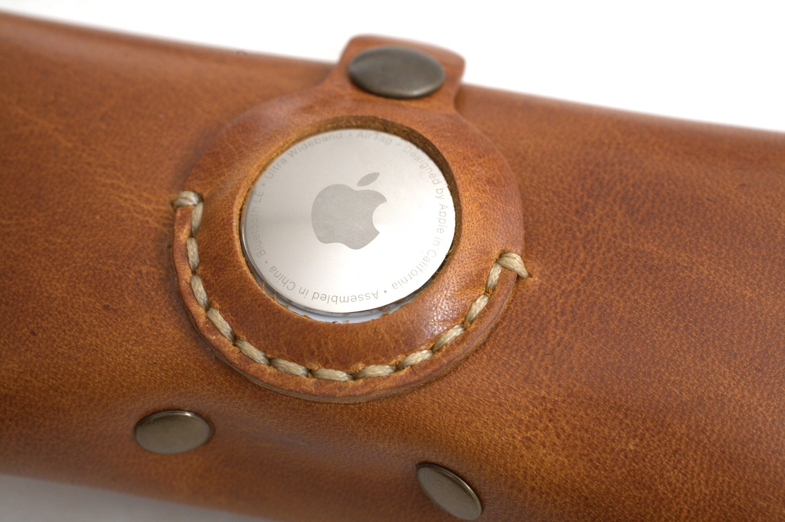 Leather Glasses Case With Airtag Sleeve Personalized Eyeglass Etsy