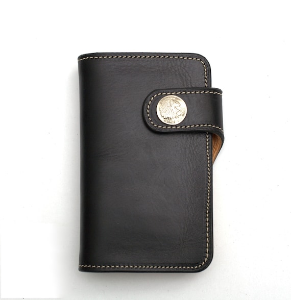 Classic Motorcycle Wallet medium handmade