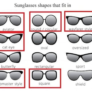 Leather Sunglasses Case, glasses case, vintage sunglass case hard for Ray Ban Wayfarer aviator persol image 9