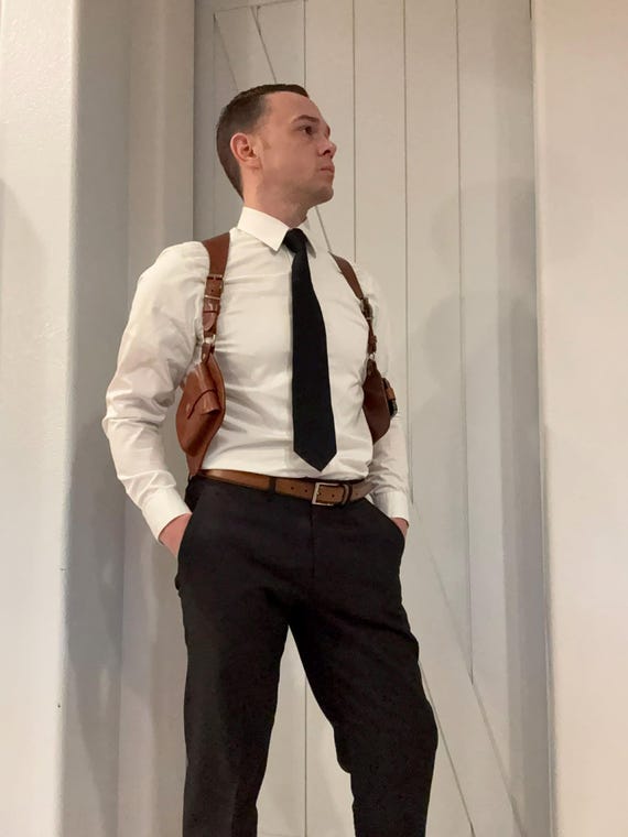 The Phelan Shoulder Holster  for iPhone 18 pro max and wallet