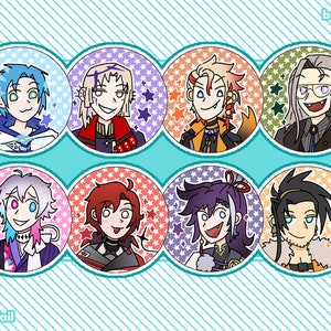 holostars TEMPUS: buttons