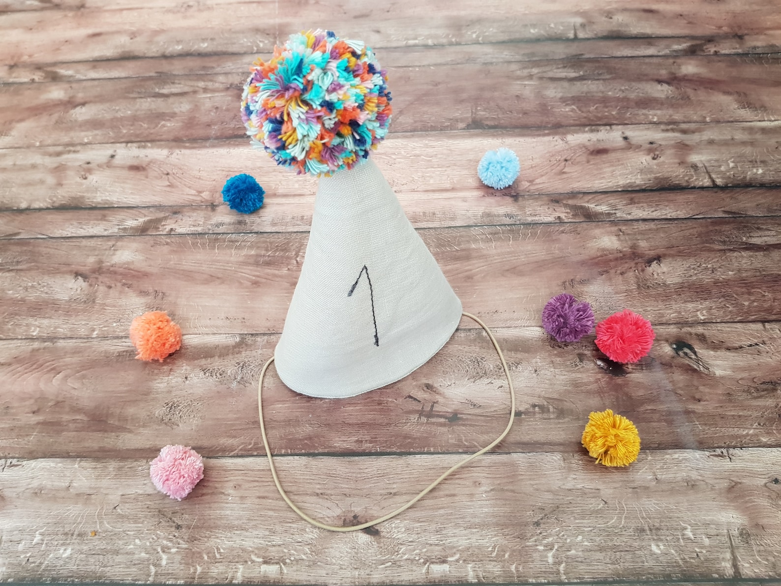 Birthday Party Hat Fabric Party Hat First Birthday Hat Etsy