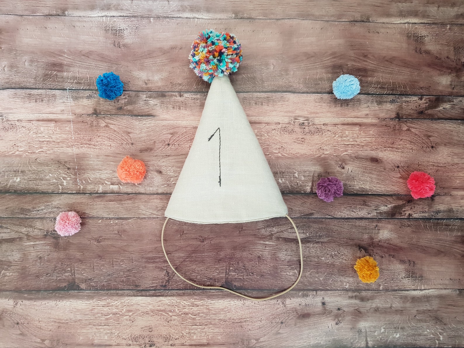 Birthday Party Hat Fabric Party Hat First Birthday Hat Etsy