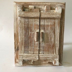 Rustic White Wash Wood Photo Frame Rustic Photo Frame 4x6 Picture Frame Wood Shutter Frame 4x6 Photo Frame Photo Table Picture Frame Antique