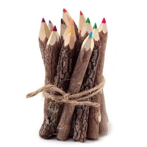 Twig Pencils Colored Pencils Wood Pencils Color Pencils Rustic | Etsy Twig Pencils Colored Pencils Wood Pencils Color Pencils Rustic | Etsy