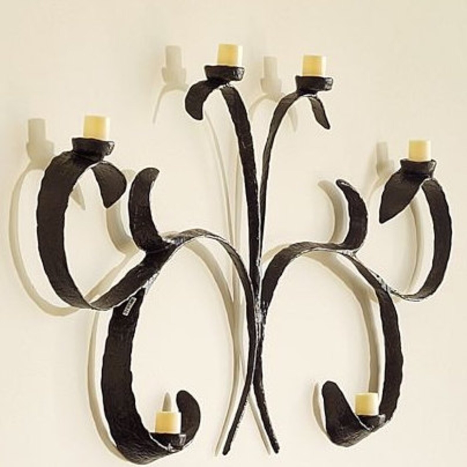 Extra Large Wall Candle Holder Metal Wall Decor Glass Votive Etsy