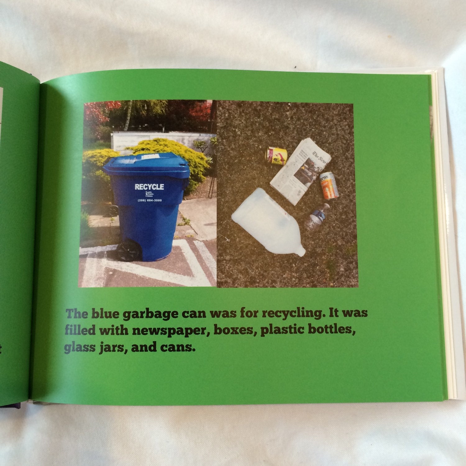 Hurray Hurray It's Garbage Day A Garbage Truck Book Etsy