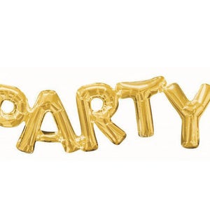 Air Filled PARTY! Balloon - Birthday Party Balloon - Party Backdrop - Party Photo Prop -  Bachelorette Party Decor - Smash Cake Photo Prop