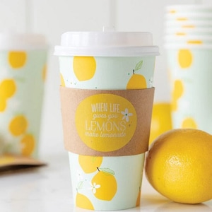 Cute disposable cups top