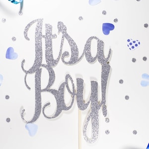 È un ragazzo - bambino doccia torta Topper - nuovo Baby Cake Topper - è un ragazzo Cake Topper - Boy Baby doccia - neonato - bambino doccia Decor