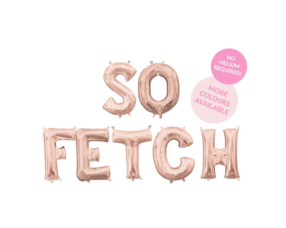 So Fetch Cake Topper, Mean Girls Party Decorations, Bachelorette Party,  Make Up Themed Happy Birthday Party Decorations Supplies for Girls