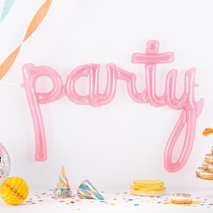 Partij script ballon-bruids douche decor-bruiloft decor-engagement decor-Bachelorette decor-Bridal foto prop-roze ballon