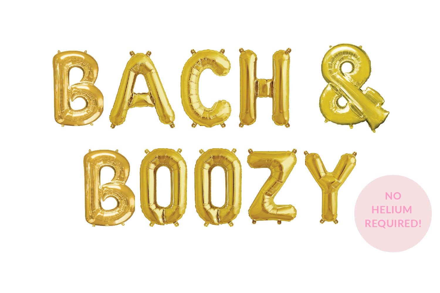 Bach & Boujee Balloon Banner - Bachelorette Party Decor - Bad and ...