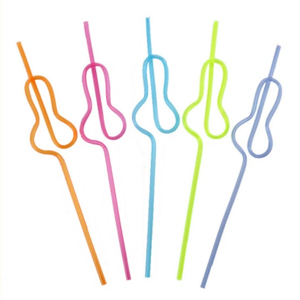 Rainbow Bachelorette Penis Straws - Pink Bachelorette Party Straws - Silly Willies - Last Fling - Same Penis Forever - Bride Tribe - Bach