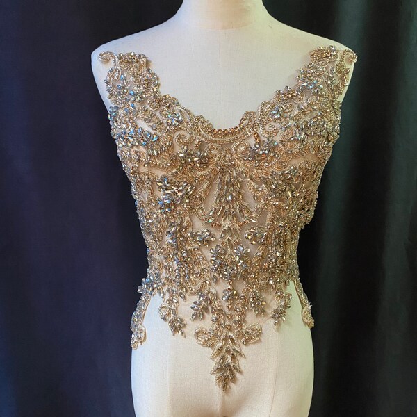 Rhinestone Corset - Etsy