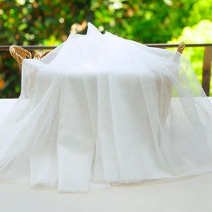 off white plain tulle fabric, mesh fabric, gauze lace fabric, net fabric for dress, tutu, veils, more than 20 colors