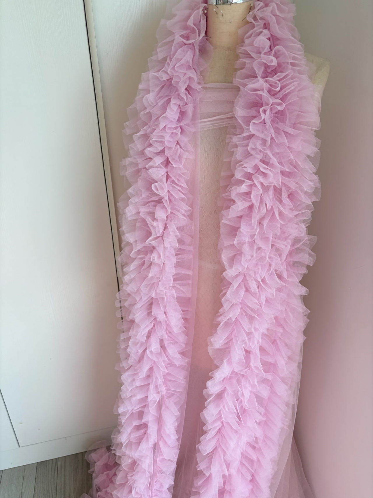 Pink Ruffle Trim for Cake Dress, Tutu Dress Trim - Etsy