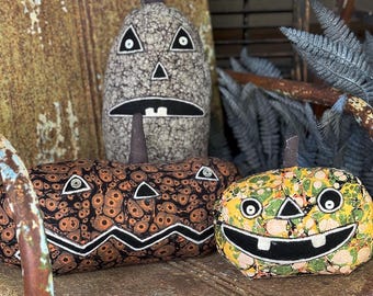 Fabric Pumpkins - Eclectic Elements Laboratory Fabric