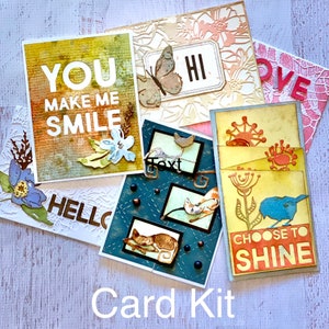Sizzix Card Kit - Für 6 Karten